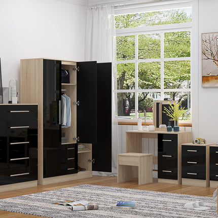 Combi 5 Piece Set Black
