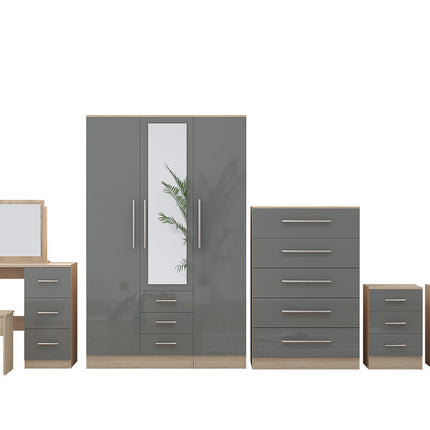 Combi 5 Piece Set Grey
