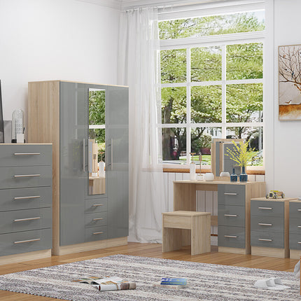 Combi 5 Piece Set Grey
