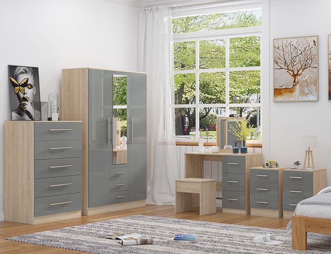 Combi 5 Piece Set Grey