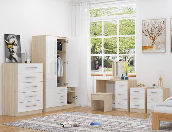 Combi 5 Piece Set White