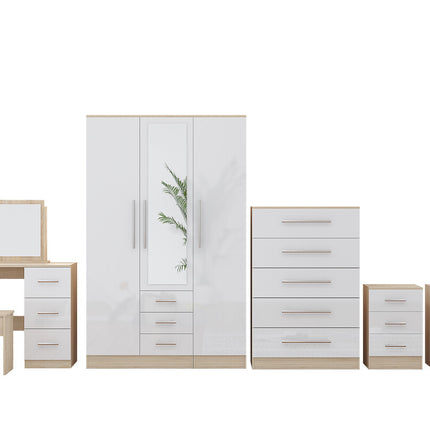 Combi 5 Piece Set White