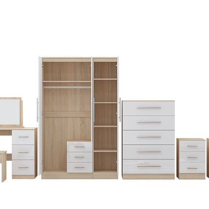 Combi 5 Piece Set White