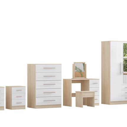 Combi 5 Piece Set White