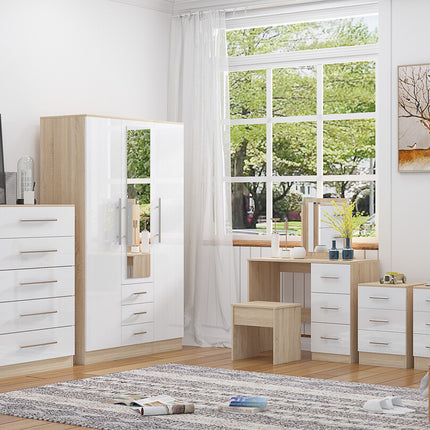 Combi 5 Piece Set White
