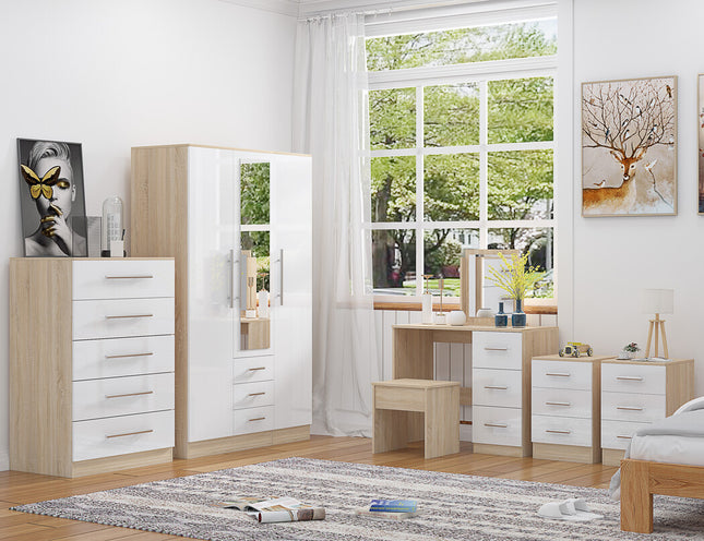 Combi 5 Piece Set White