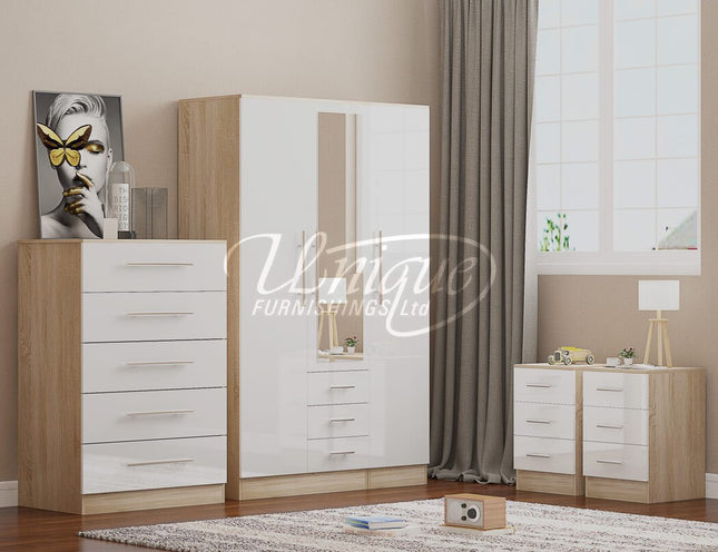 Combi Quattro Set White