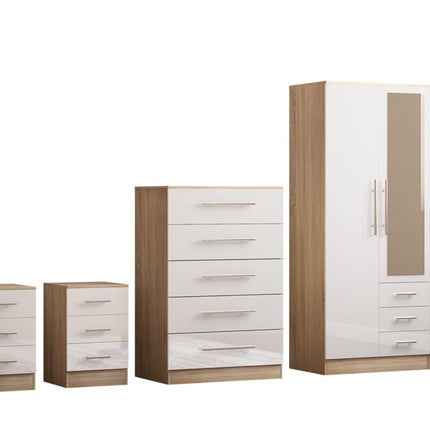 Combi Quattro Set White