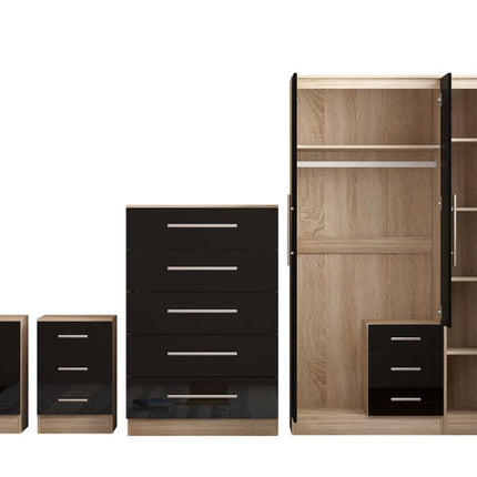 Combi Quattro Set Black