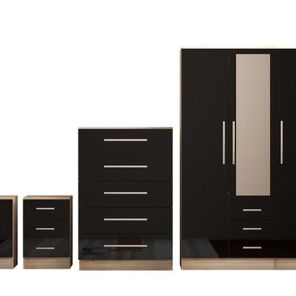 Combi Quattro Set Black