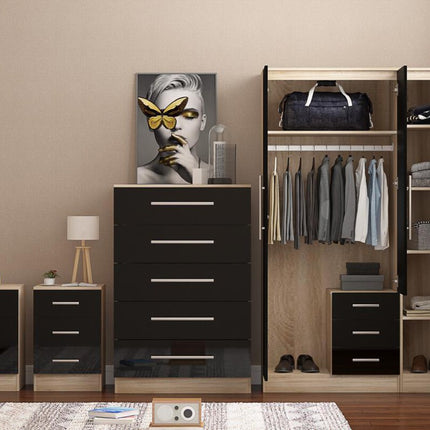 Combi Quattro Set Black