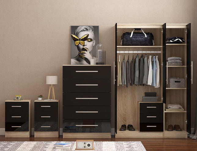 Combi Quattro Set Black