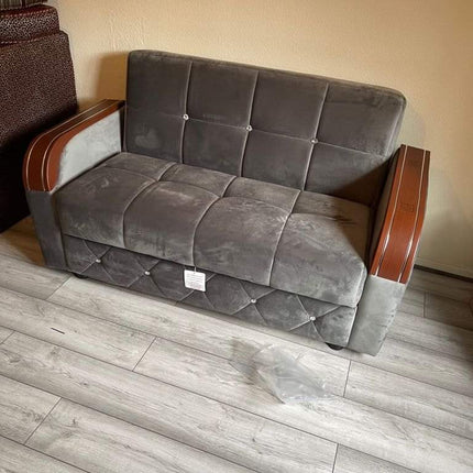 Turkish Settee With Brown Facing