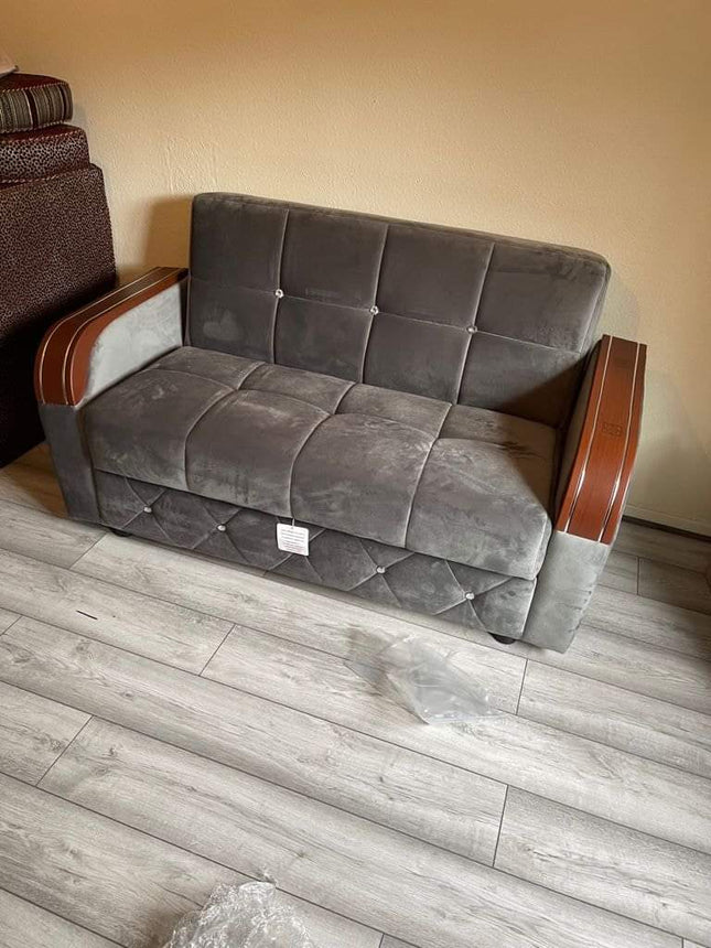 Turkish Settee With Brown Facing