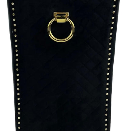 G-Lucy Black Chair (Ring Knocker/Gold Legs)
